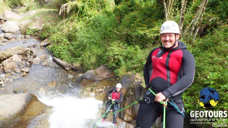 Canyoning ecuador