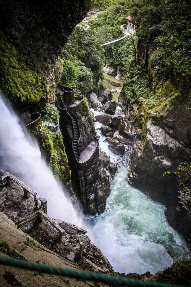 waterfall and hiking