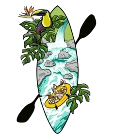 Official logo : Rainforest Rafting Ecuador